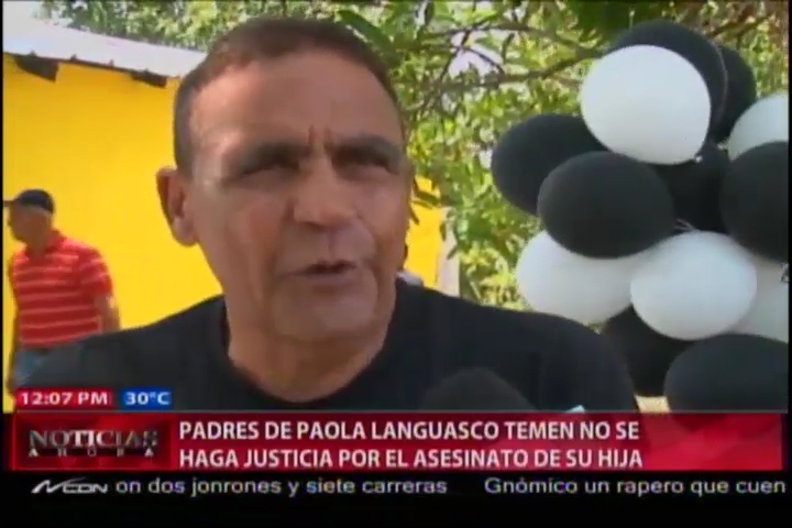 Padres De Paola Languasco Temen No Se Haga Justicia Por El Asesinato De Su Hija