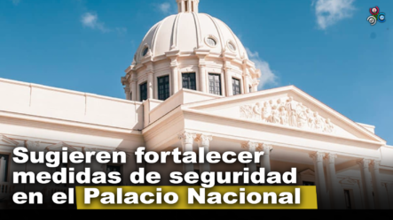Recomienda Reforzar Seguridad Del Palacio Nacional Tras Choque De Puerta