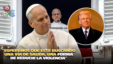 Papa León XIV Llama Al Diálogo Y Espera Que Trump Busque Salida A Conflicto En Oriente Medio