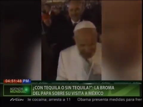 “¿Con Tequila O Sin Tequila-”-  La Broma Del Papa Sobre Su Visita A México #Video