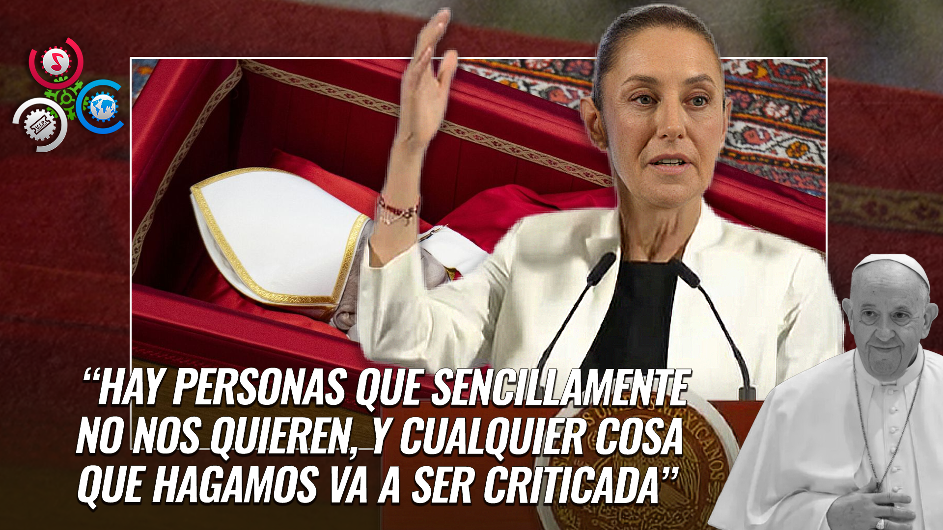 Presidenta De México Responde A Críticas Por No Asistir Al Funeral Del Papa