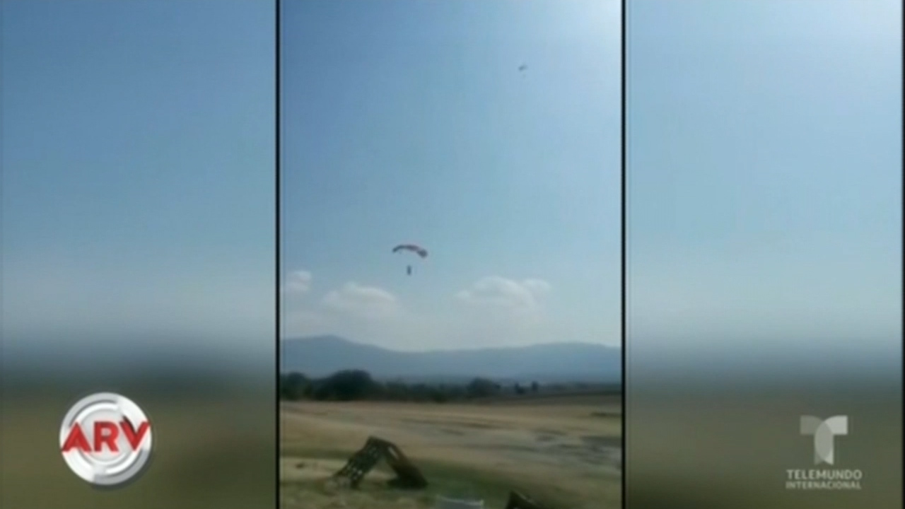 Caída Mortal De Adolescente Y Su Instructor En Paracaídas