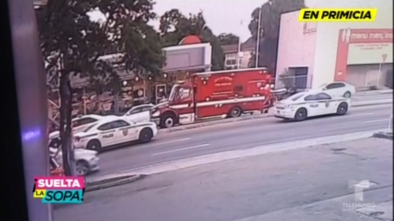 Momentos Después Del Incidente Que Involucra Al Actor Pablo Lyle