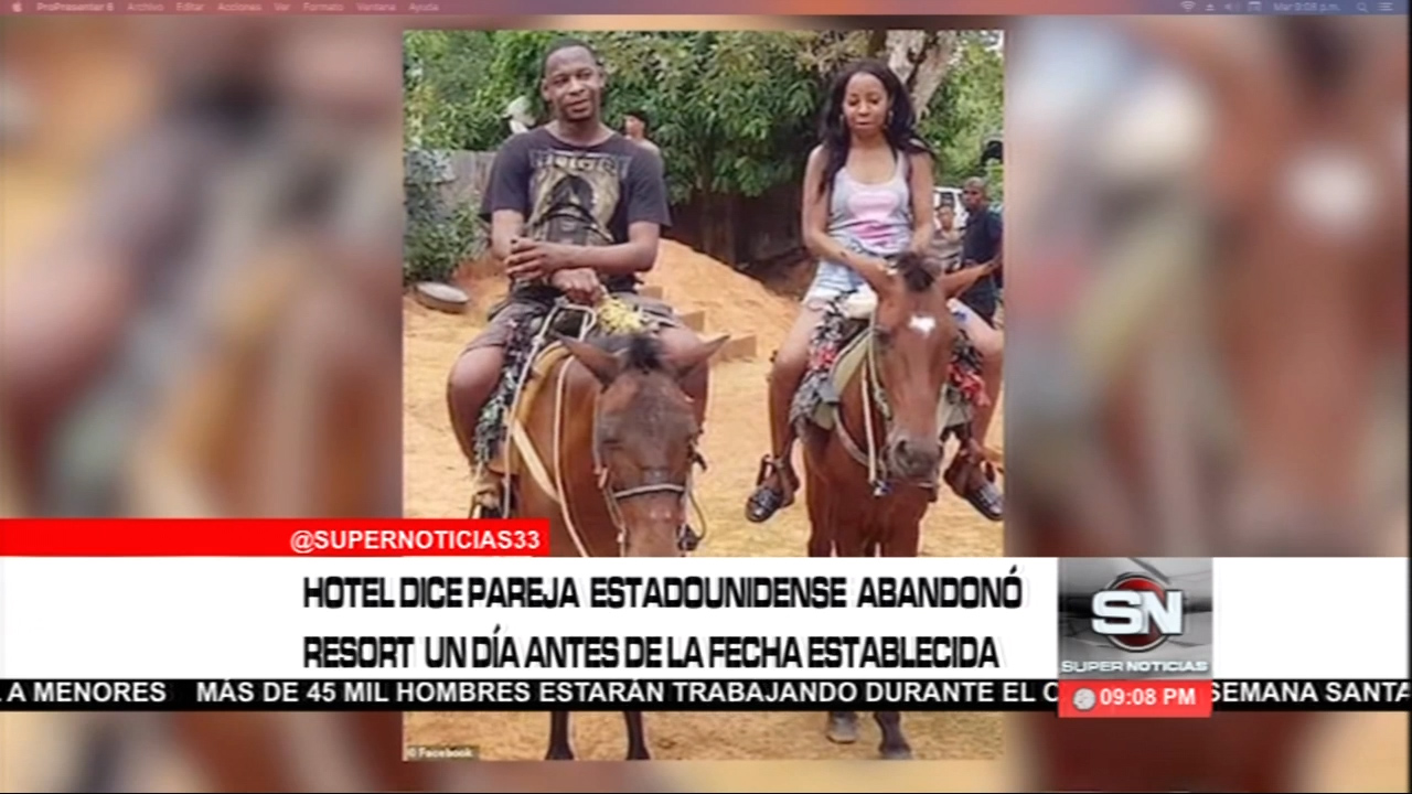 Hotel En Samaná Dice Pareja Estadounidense Abandonó Resort Un Día Antes De La Fecha Establecida