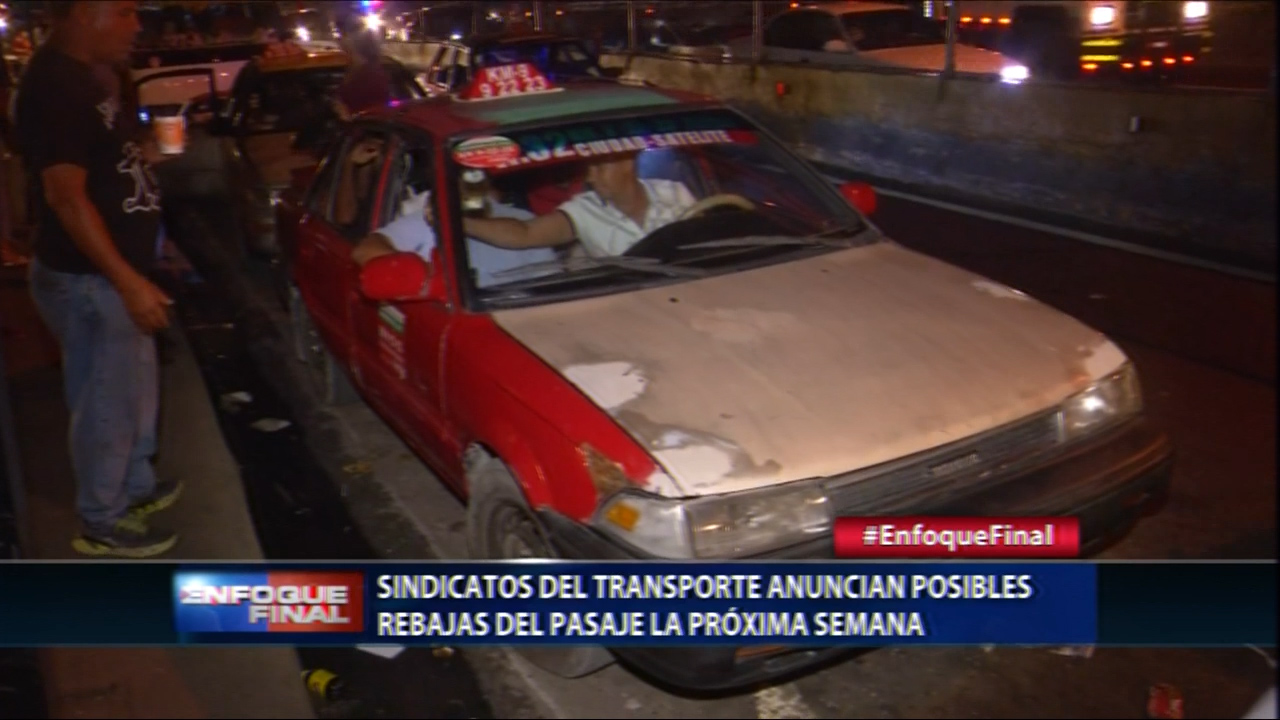 Algunos Sindicatos Del Transporte Anuncian Posibles Rebajas Del Pasaje La Próxima Semana
