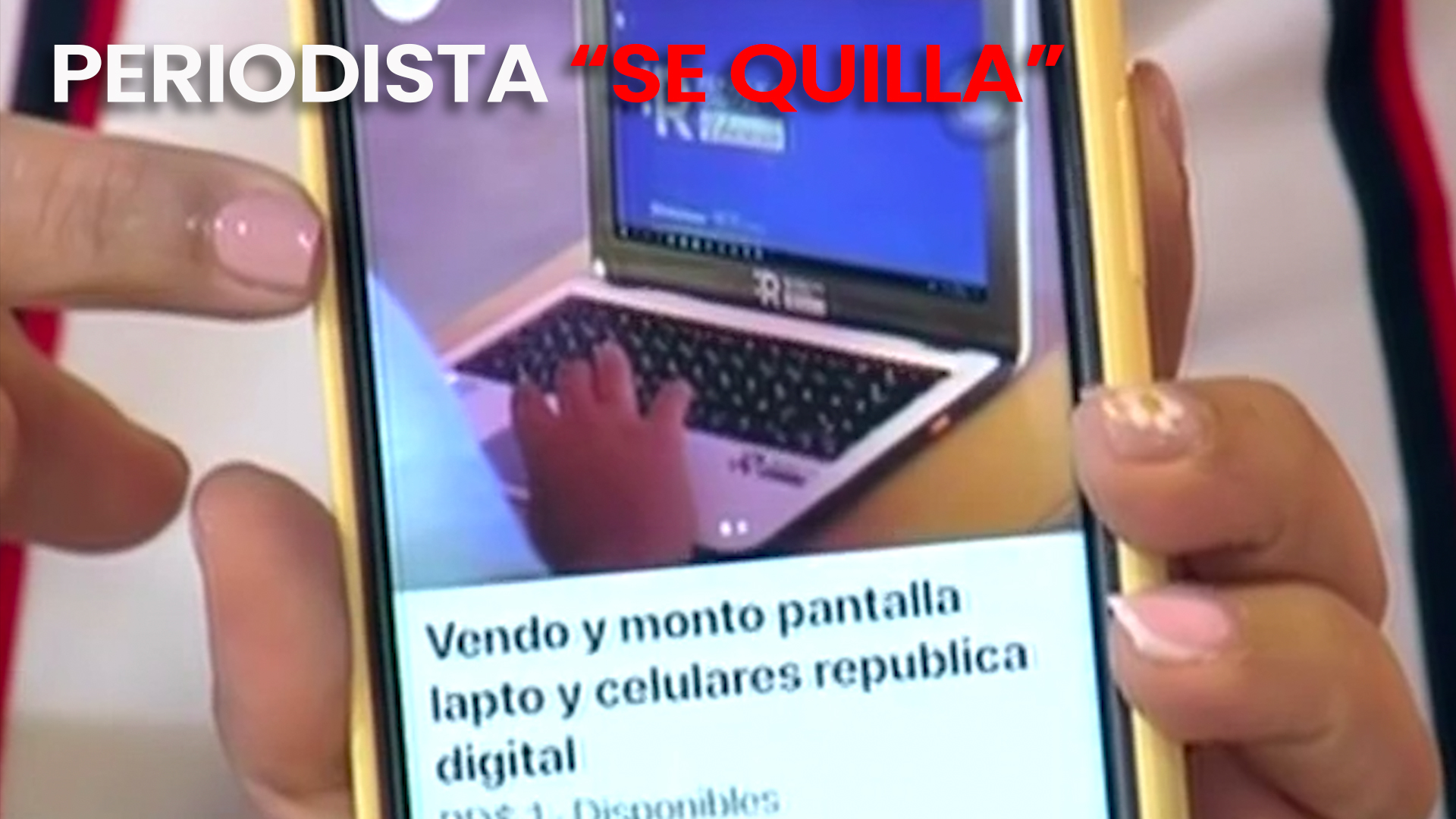 Periodista Se “Quilla” Con Vendedores De Computadoras Del Gobierno
