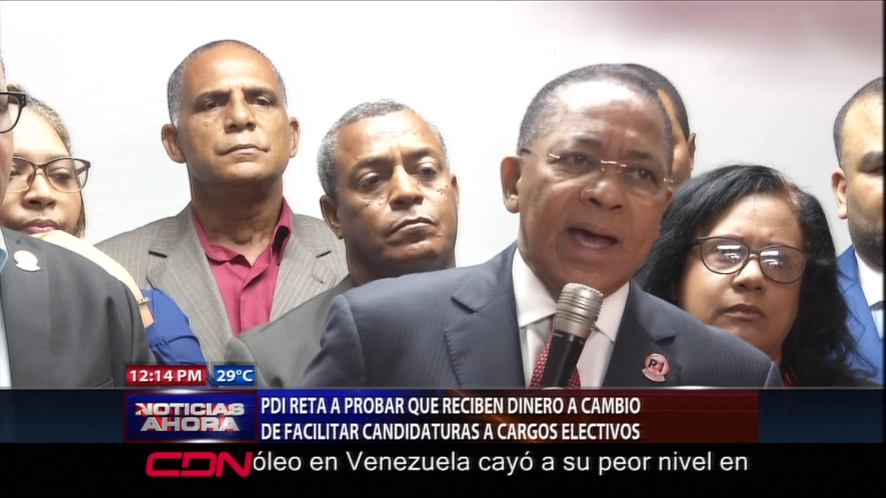 Presidente PDI Reta Que Le Demuestren Que Alguien Le Ha Dado Dinero