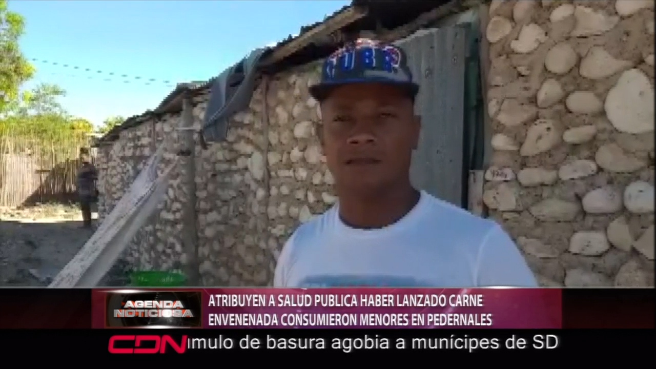 Residentes De Pedernales Atribuyen A Salud Pública Haber Lanzado Carne Envenenada Que Consumieron Los Menores