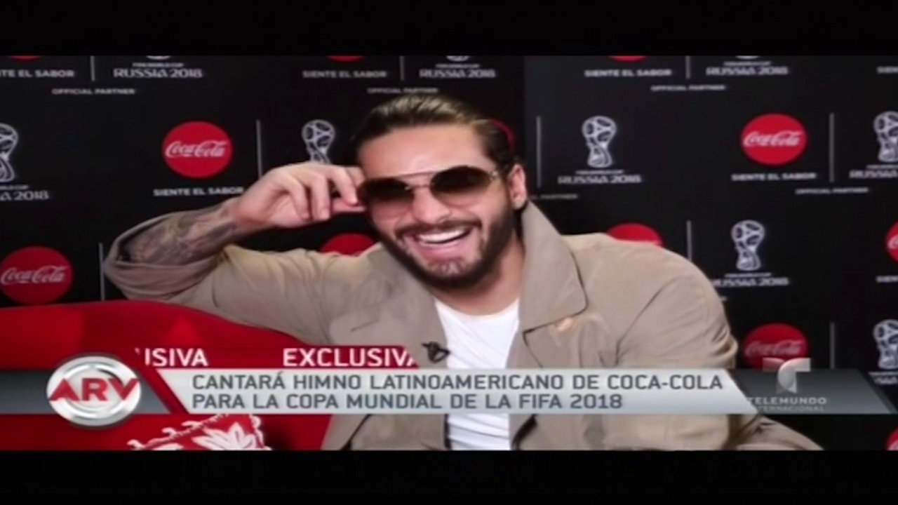 Maluma Cantará El Himno Latino-Americano De Coca Cola Para El Mundial Y Habla Sobre Su “relación” Con Marc Anthony