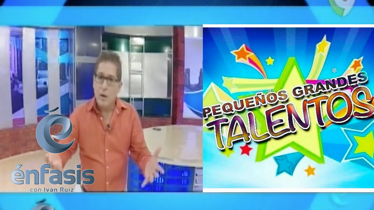 Ivan Ruiz Comenta Sobre El éxito Del Reality Pequeños Grandes Talentos Por Énfasis