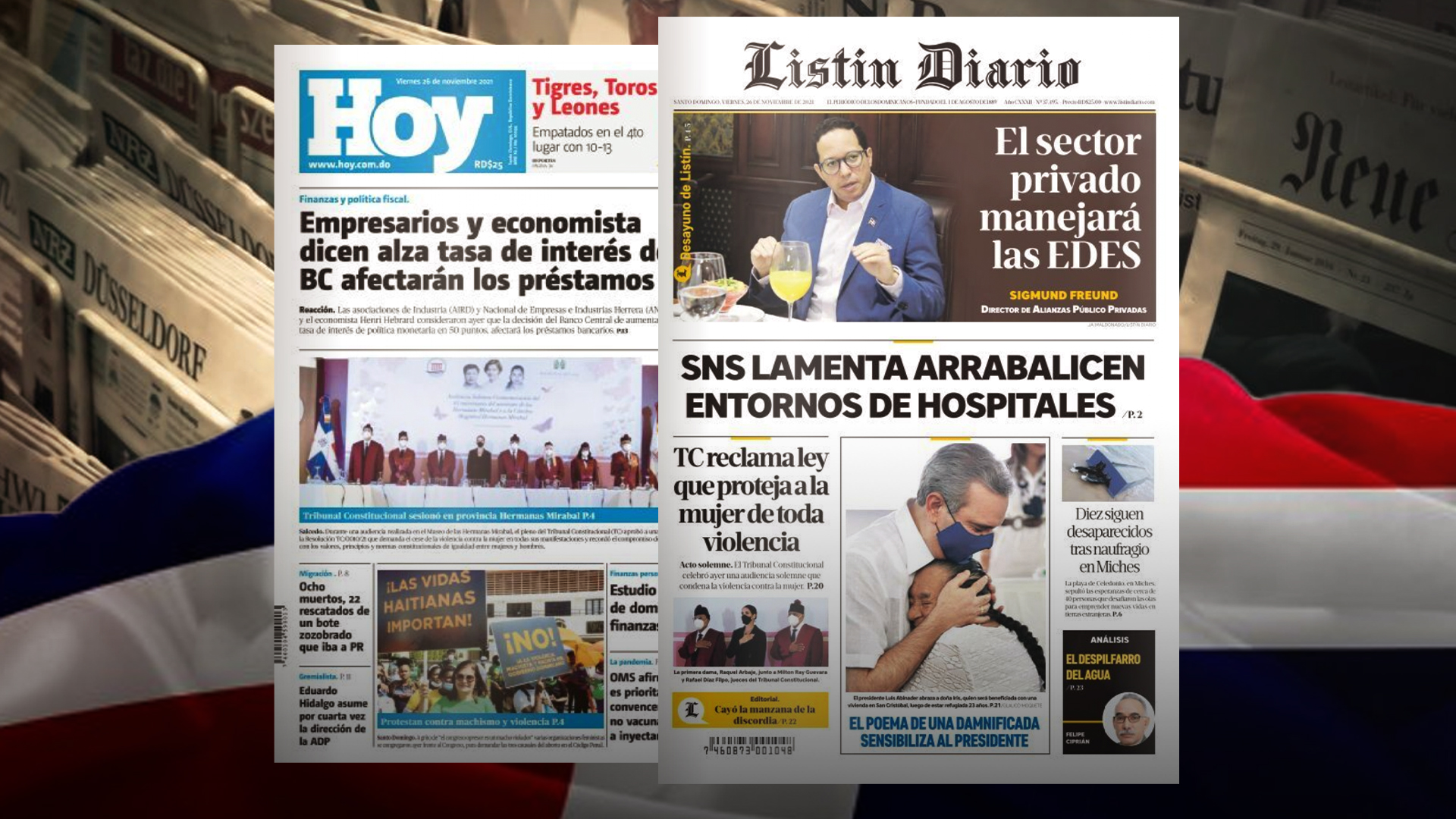 Las Principales Portadas De Los Periódicos Del Día De Hoy