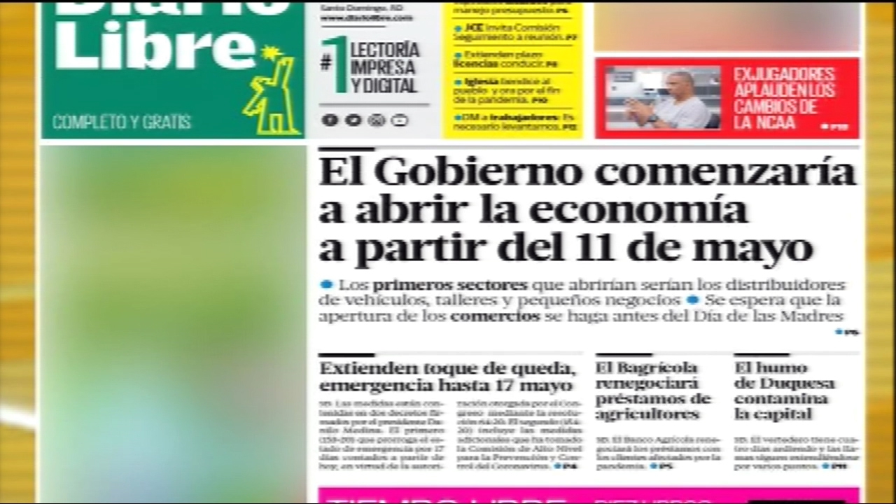 Infórmate Con Las Portadas De Los Principales Periódicos De Hoy 01 De Mayo Del 2020