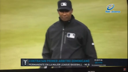 Contratan Al Primer Arbitro Dominicano Permanente En La MLB