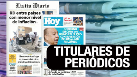 Principales Portadas De Los Periódicos | 25-08-2022