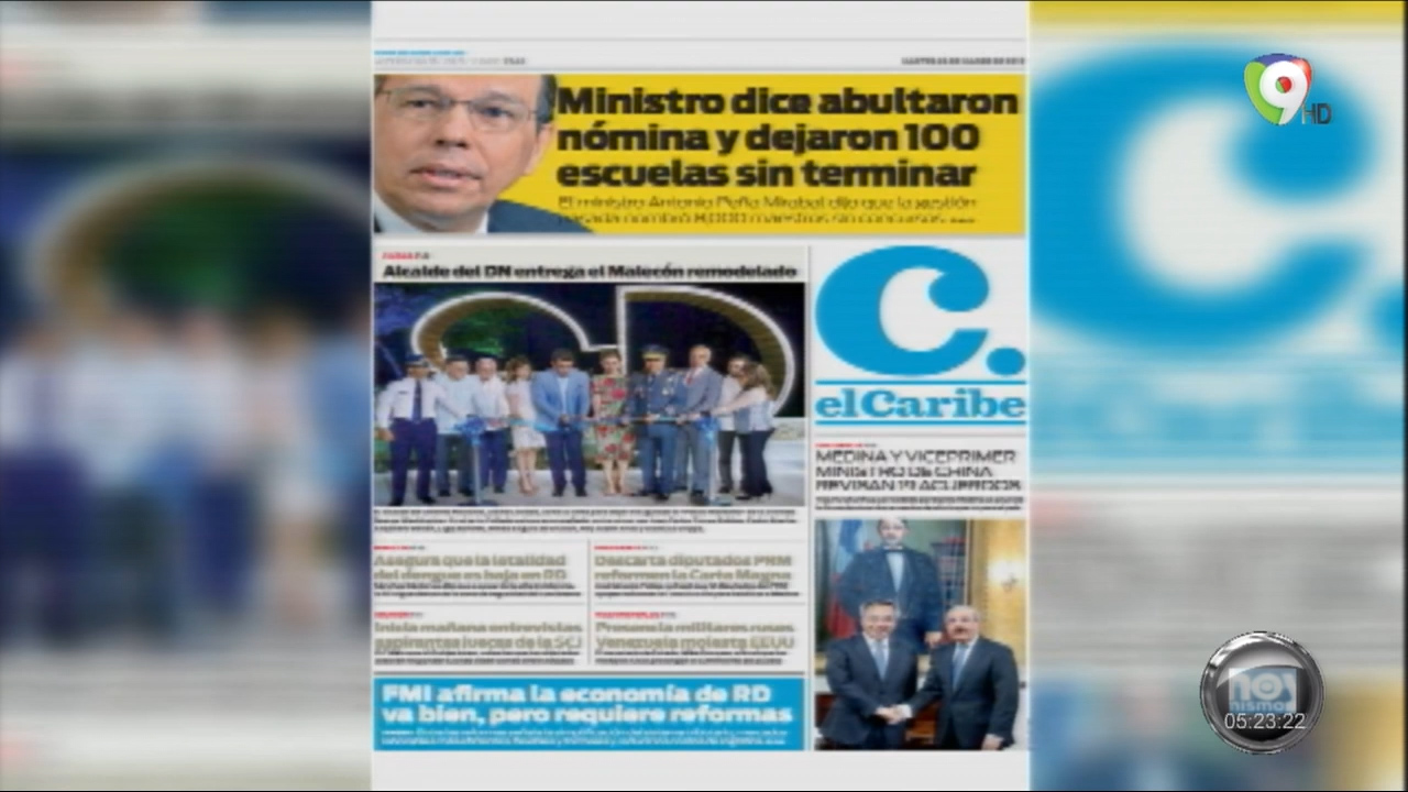 Portada De Los Periódicos Del Día De Hoy 26 De Marzo Del 2019