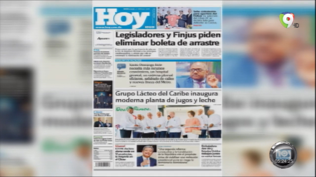 Portada De Los Periódicos Del Día De Hoy 27 De Marzo Del 2019