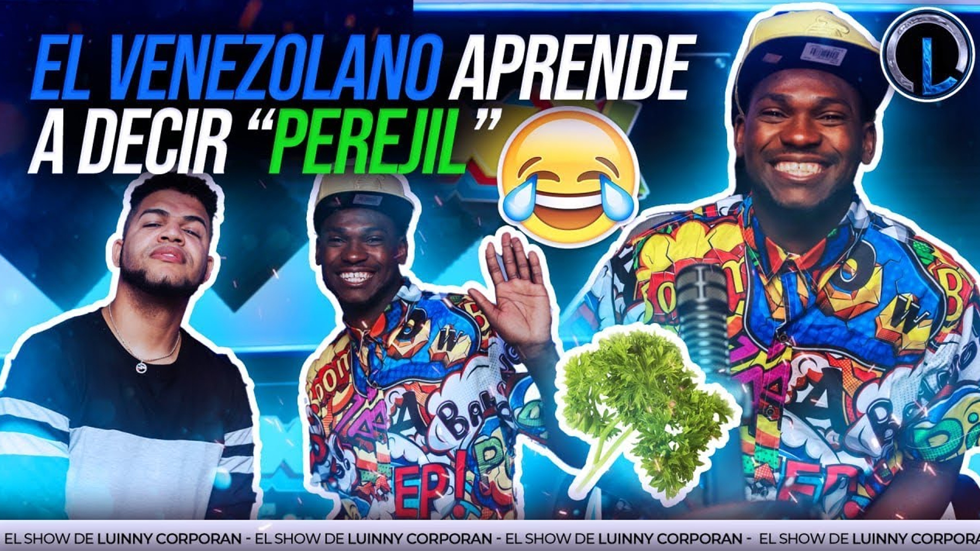 EL MORENO VENEZOLANO APRENDE ALGUNAS PALABRAS CON LUINNY / LA HISTORIA PORQUE BOTÓ SU MUJER