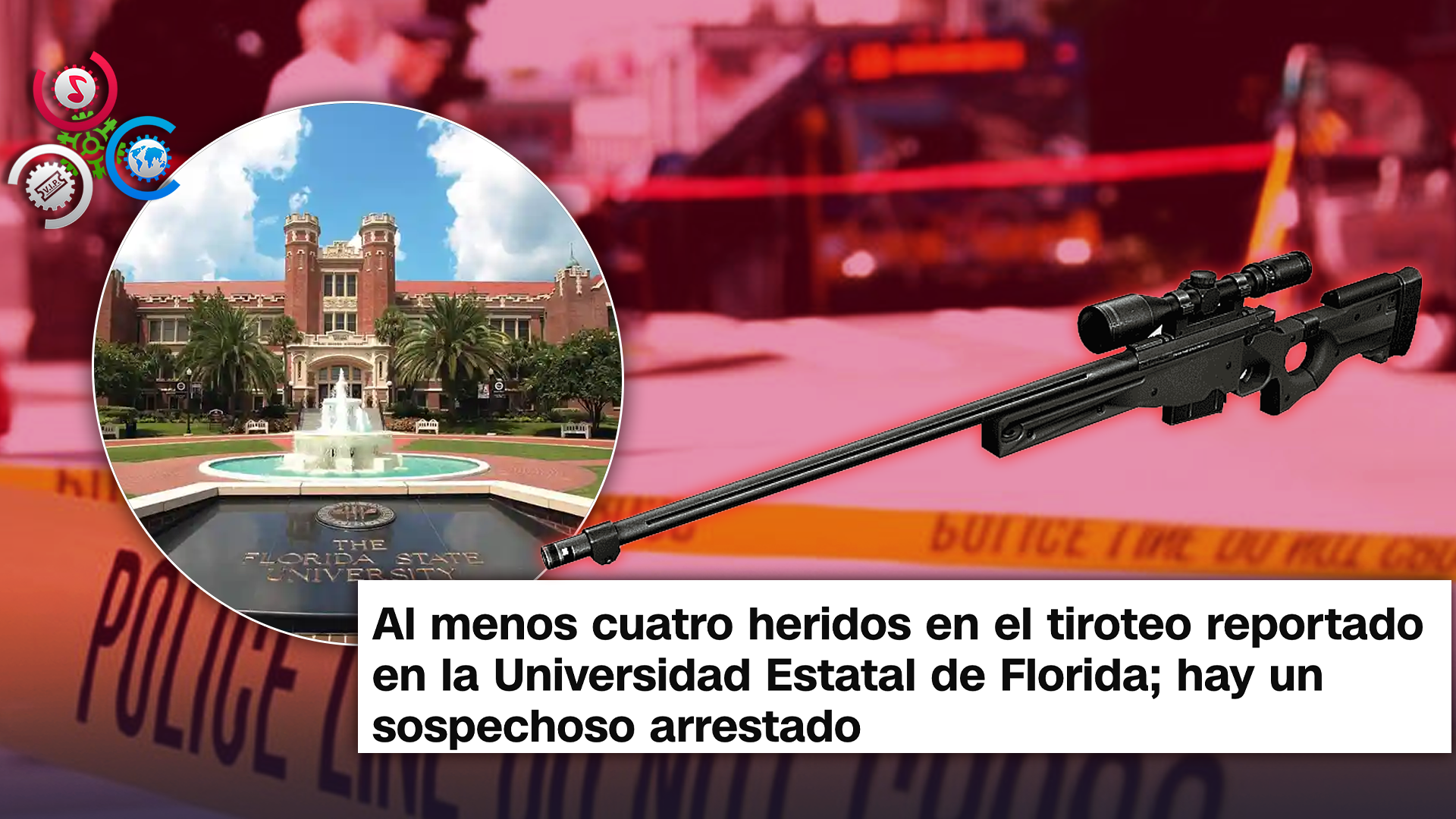 Tiroteo En La Universidad Estatal De Florida Deja Cuatro Herido; “atacante Abatido”