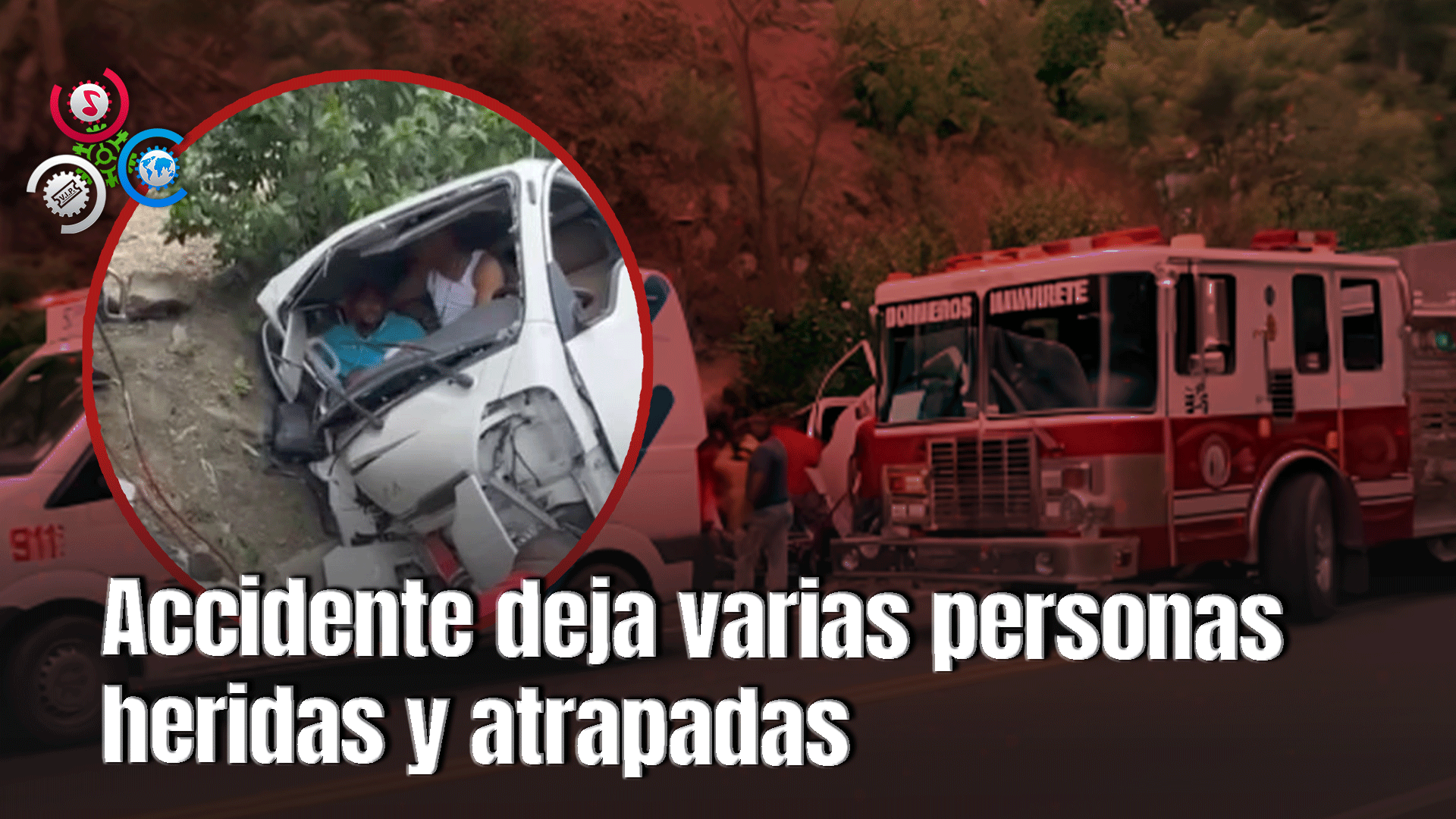 Registran Accidente De Tránsito Que Dejó Varias Personas Lesionadas En Carretera Puerto Plata- Navarrete