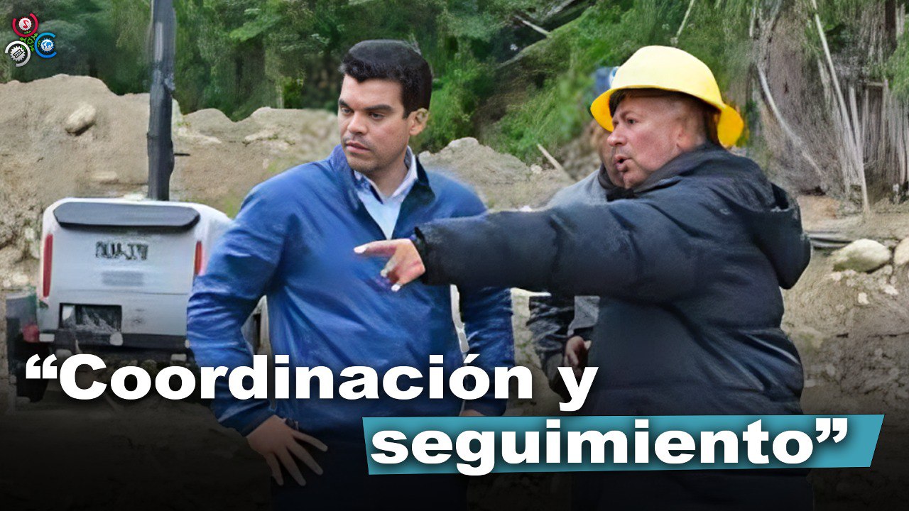 Wellington Arnaud Supervisa Trabajos Construcción Acueducto De Villa Altagracia