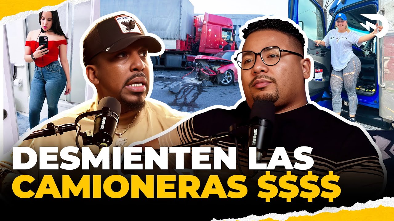 DESMIENTEN LAS CAMIONERAS USA  CAMIONERO DOMINICANO CUENTA TODA LA VERDAD