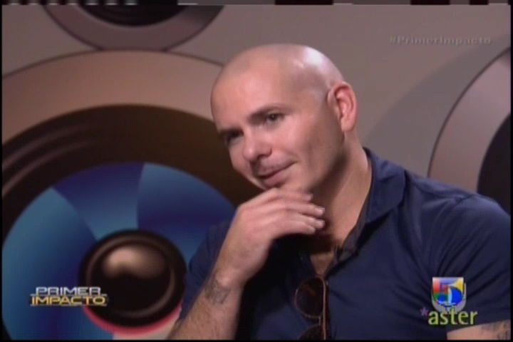 Entrevista En Exclusiva A Pitbull En ‘Primer Impacto’