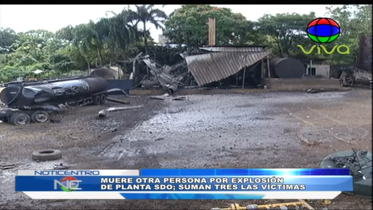 Muere Otra Persona Por La Explosión En Planta De SDO Sumando 3 Las Víctimas