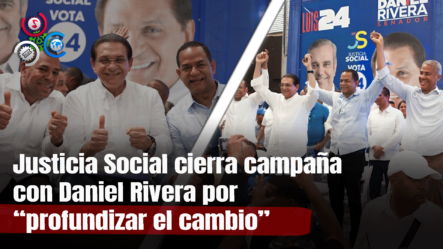 Justicia Social Cierra Campaña En Santiago Con Proclamación De Daniel Rivera Por “la Profundización Del Cambio”