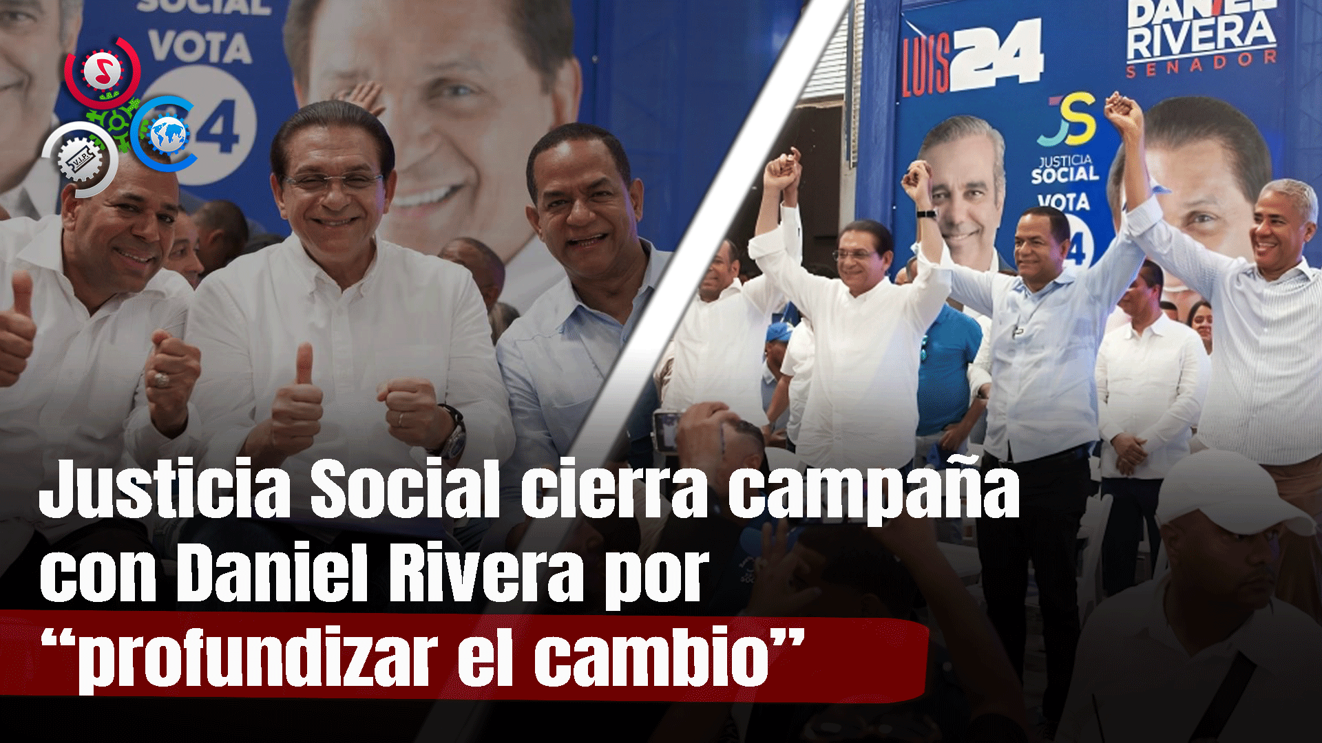 Justicia Social Cierra Campaña En Santiago Con Proclamación De Daniel Rivera Por “la Profundización Del Cambio”