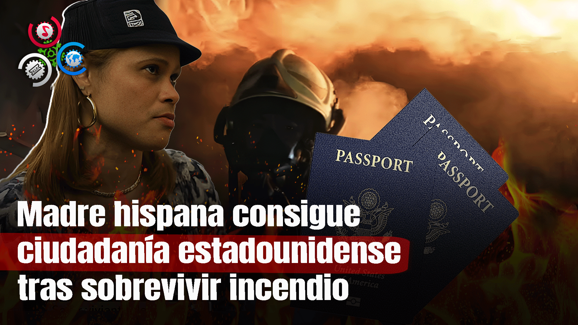 Madre Hispana Consigue La Ciudadanía Estadounidense Tras Sobrevivir A Un Voraz Incendio