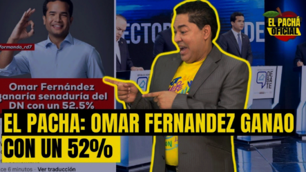 EL PACHA: OMAR FERNANDEZ GANAO CON UN 52%