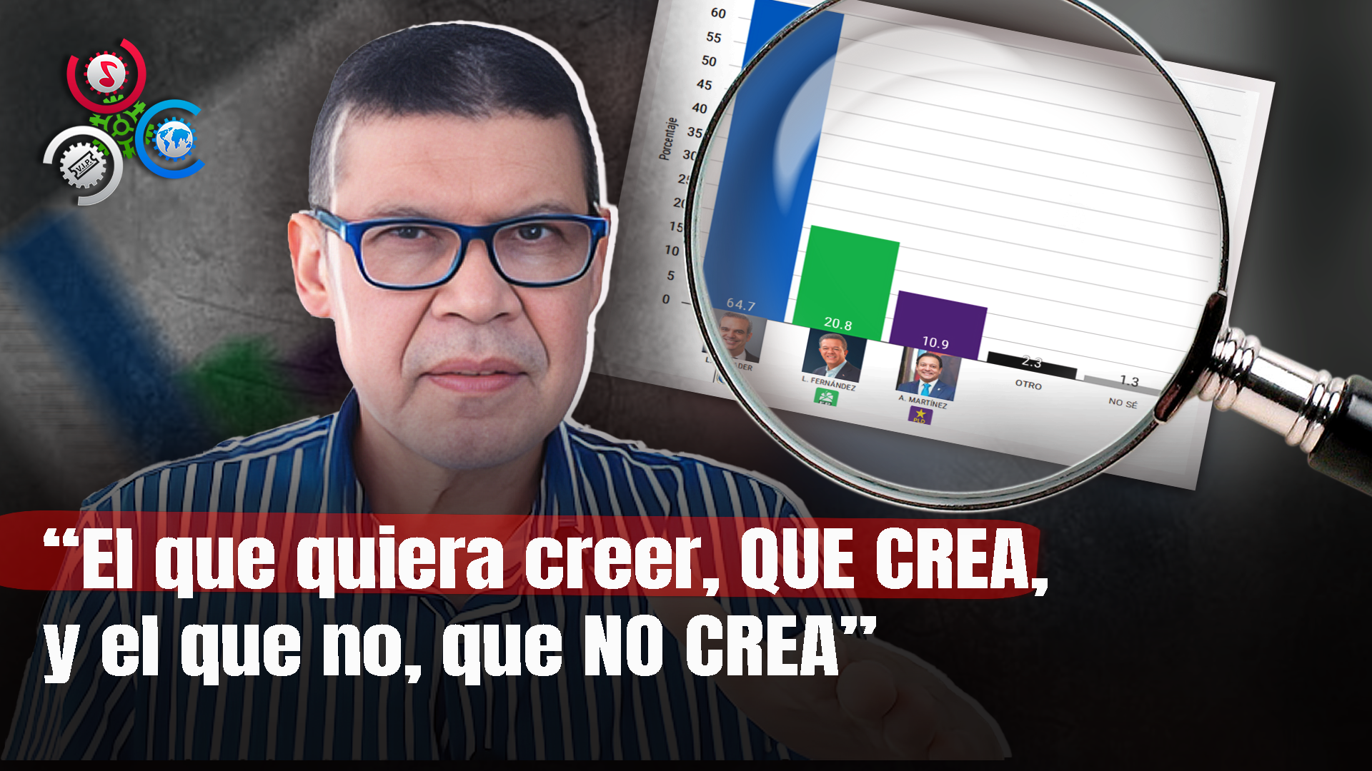 Nieves: “El Que Quiera Creer, Que Crea, Y El Que No, Que No Crea”, Sobre La Encuesta Abinader 64%