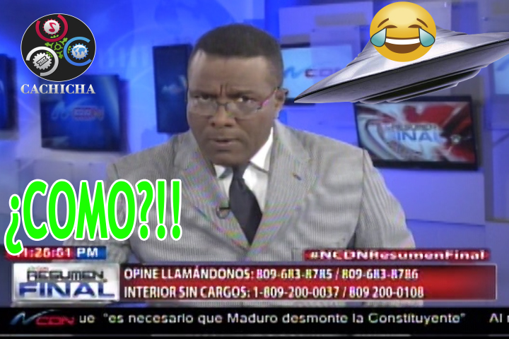 Llamó A Félix Víctorino Para Decirle Que Vio Un “Platillo Volador”