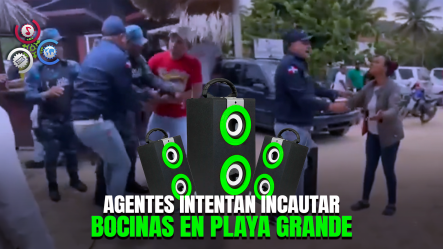 Trifulca Entre Policías Y Musicólogos En Playa Grande De Luperón Genera Tensión