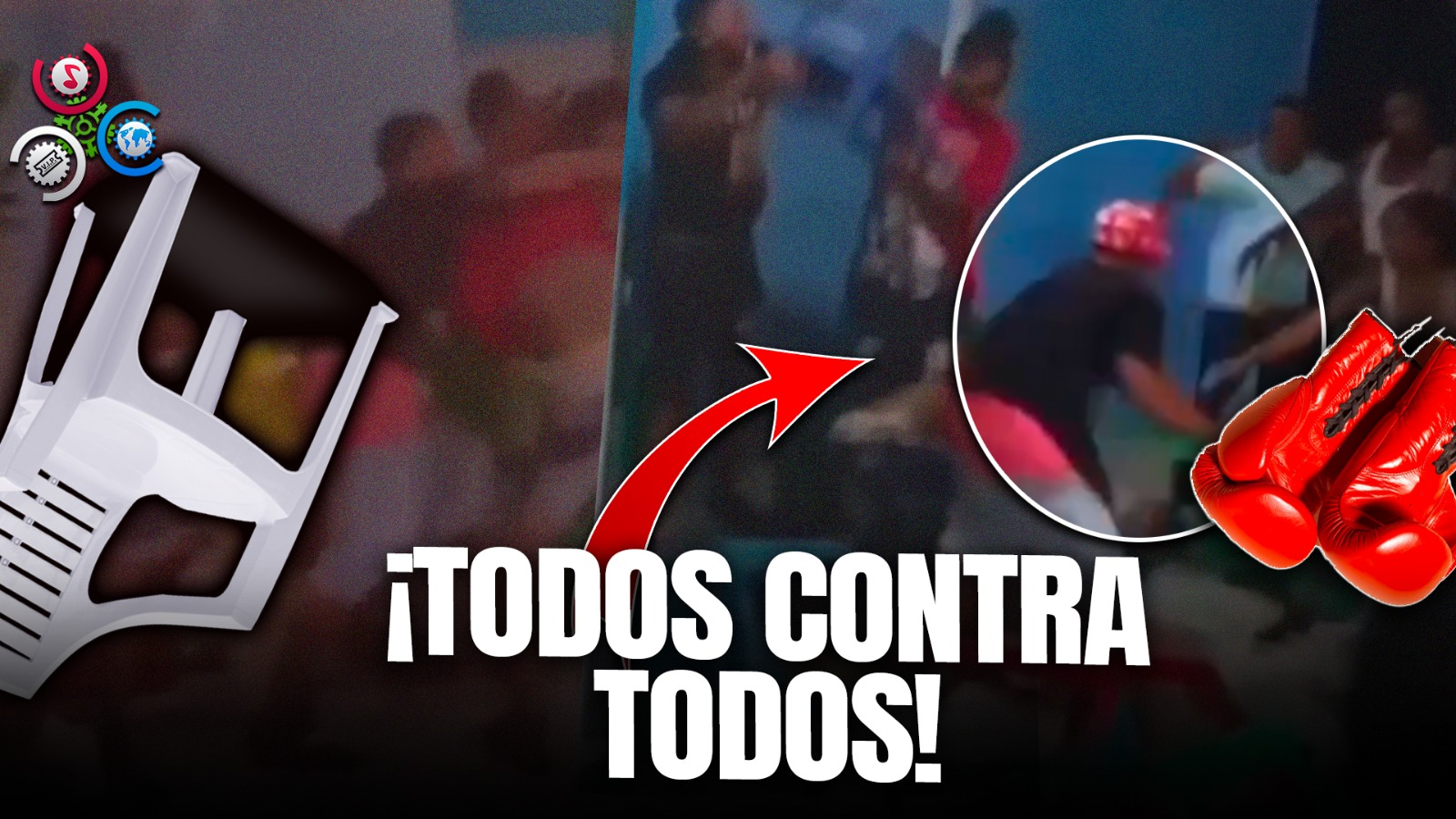 ¡POR UNA JUGADA DE DOMINO DE 200 PESOS! Tremendo Pleito En Colmado De SDE