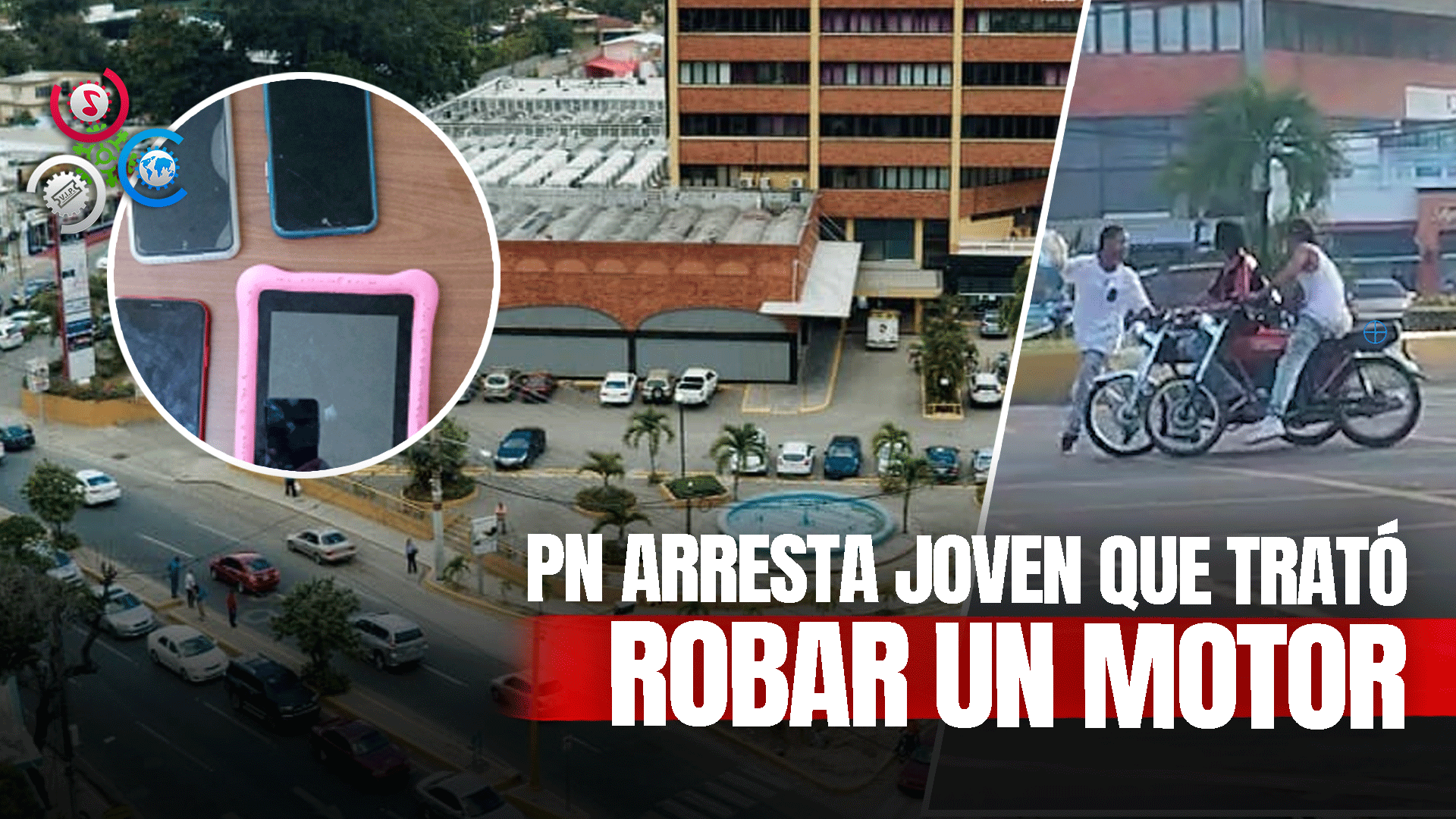 Detienen Menor Que Junto Con Otro Intentó Robar Una Motocicleta En Santiago