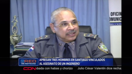 Agentes De La PN Apresaron En Santiago A 3 Hombres Vinculados Al Asesinato De Un Ingeniero