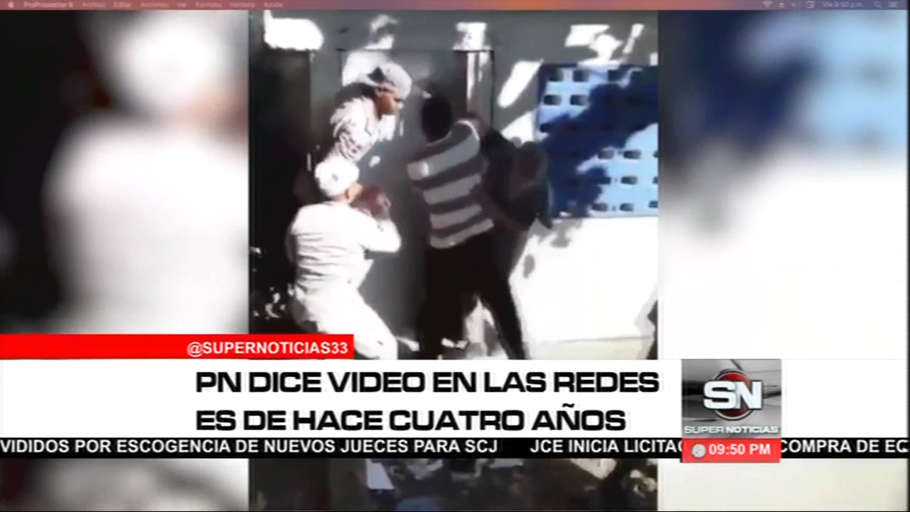 La PN Aclara Video Que Circula En Las Redes Es De Hace Cuatro Años