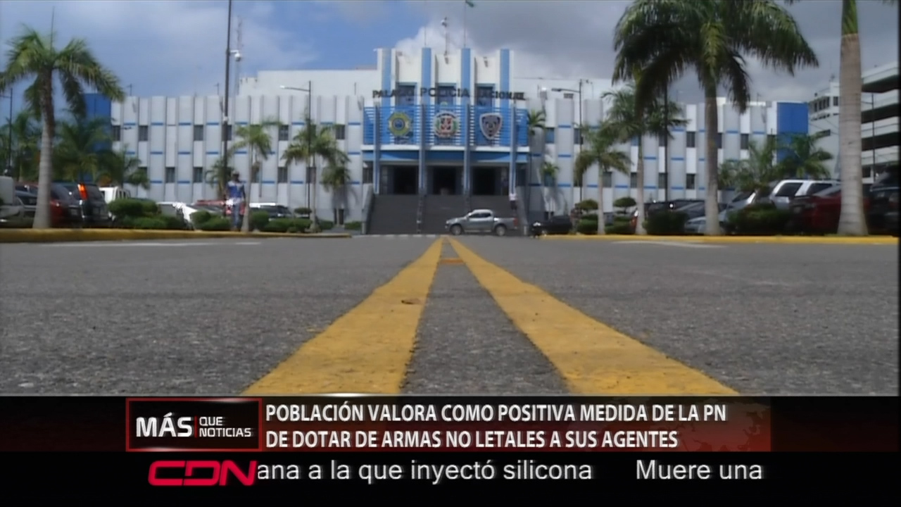 La Población Valora Como Positiva La Medida De La PN De Dotar De Armas No Letales A Sus Agentes