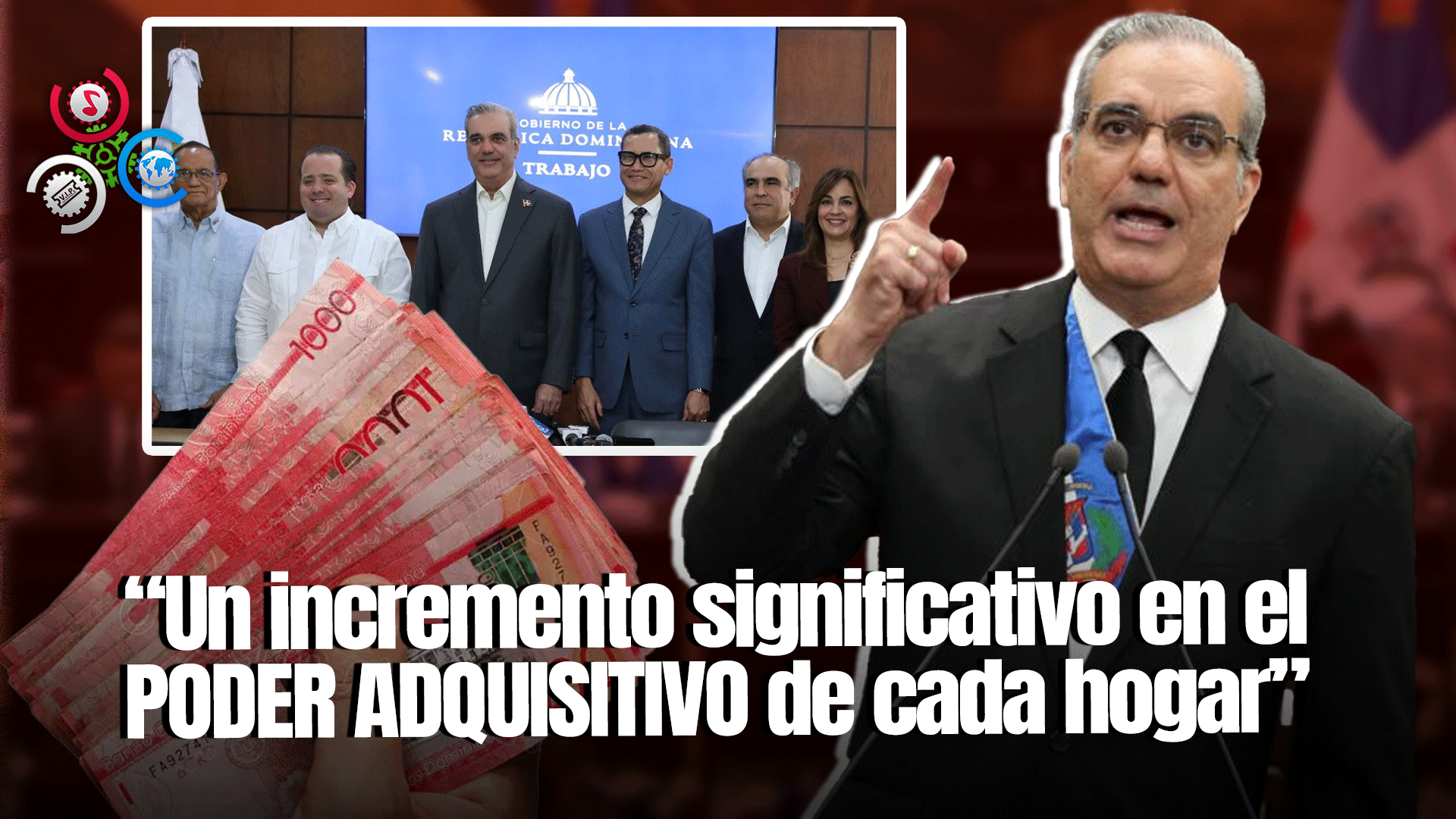 Presidente Abinader Destaca Reciente Acuerdo De Aumento Salarial Durante Rendición De Cuentas