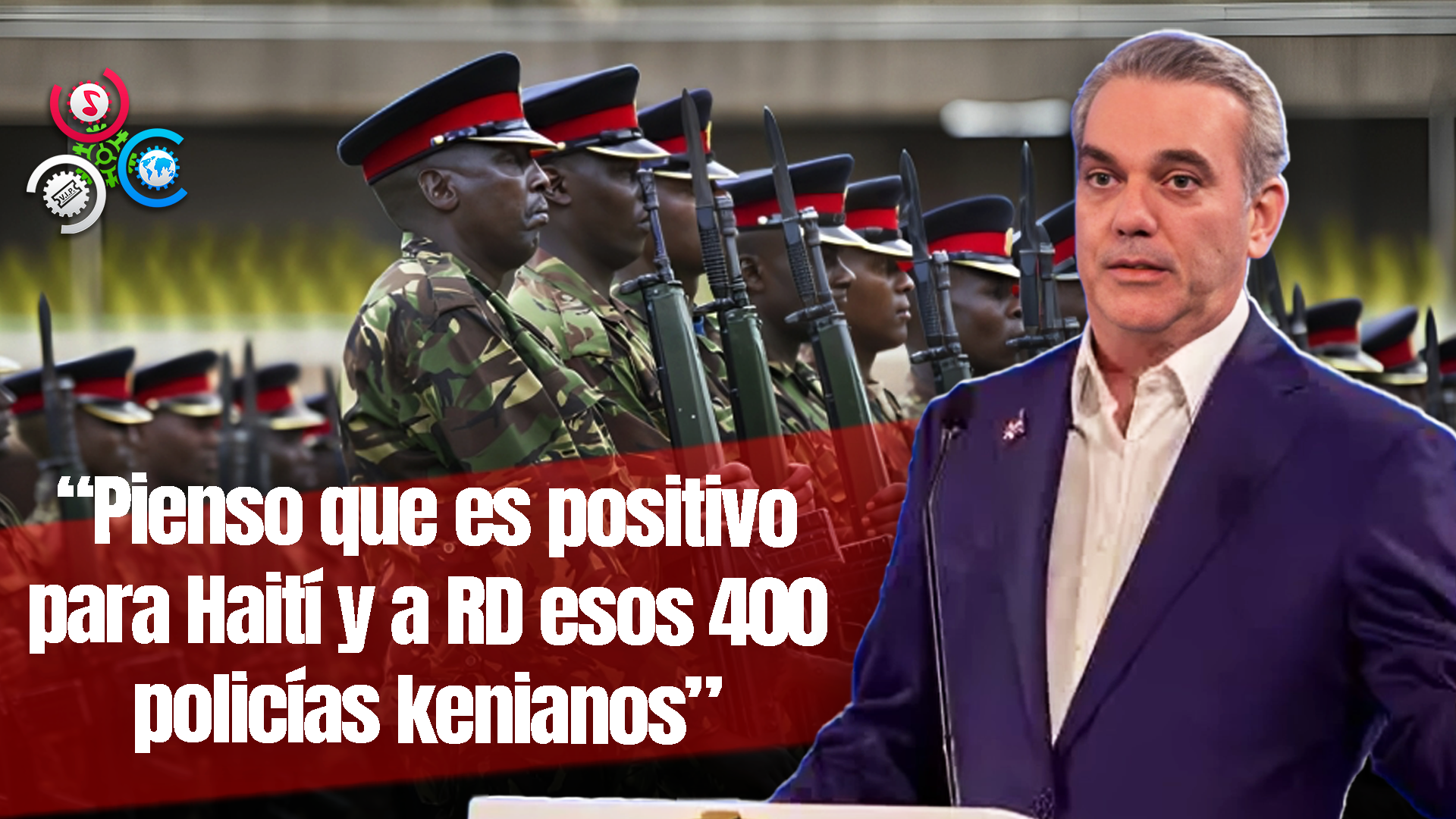Presidente Abinader Considera «Positivo» El Próximo Arribo De Policías Kenianos A Haití