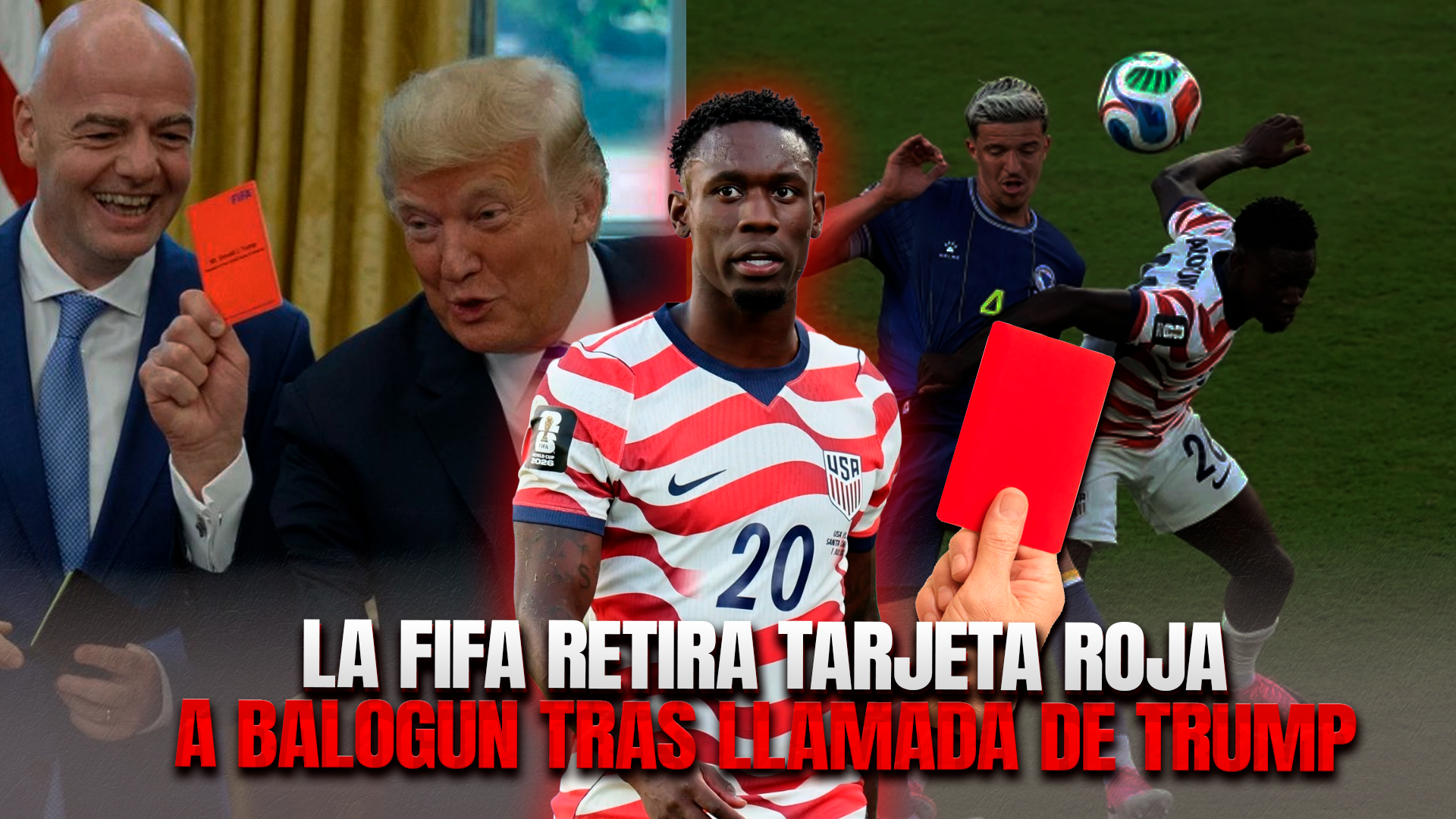 Polémica En El Mundial 2026: Tras Pedido De Donald Trump, La FIFA Levanta La Suspensión De Folarin Balogun