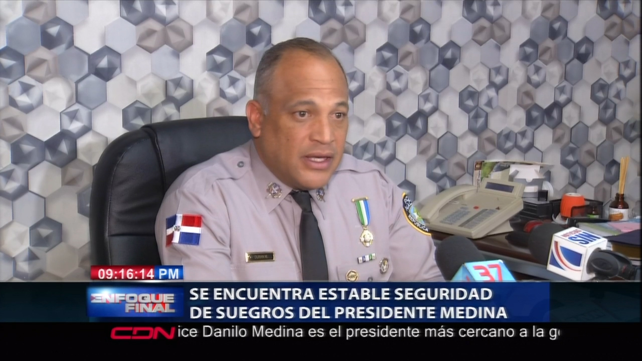 Se Encuentra Estable Seguridad De Suegros Del Presidente Medina