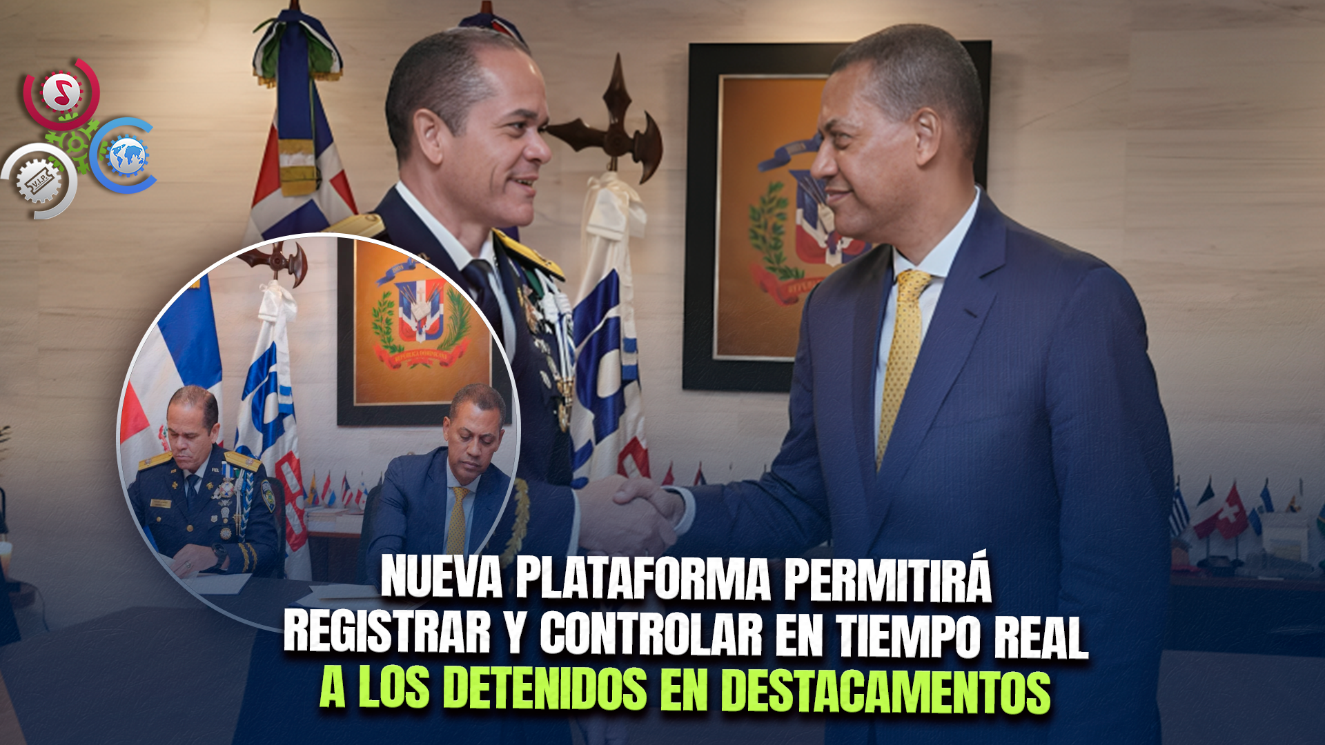 Policía Nacional E Indotel Impulsan Plataforma Digital Para Modernizar El Registro De Detenidos