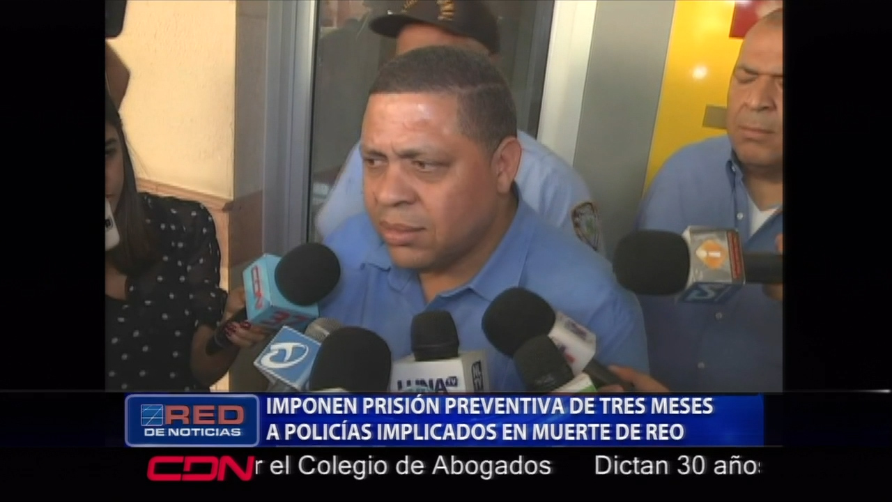 Tres Meses De Prisión Preventiva Para Los Policías Implicados En Muerte De Reo