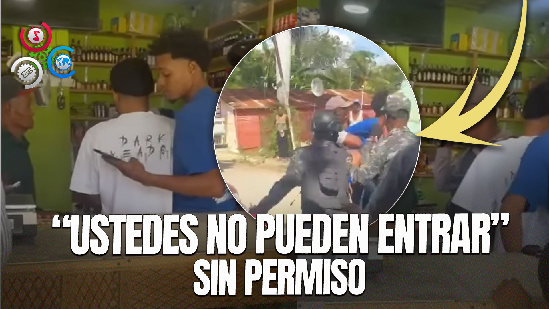 Denuncian A Agentes De La Policía Nacional Por Entrar Sin Permiso A Colmado En San Pedro De Macorís