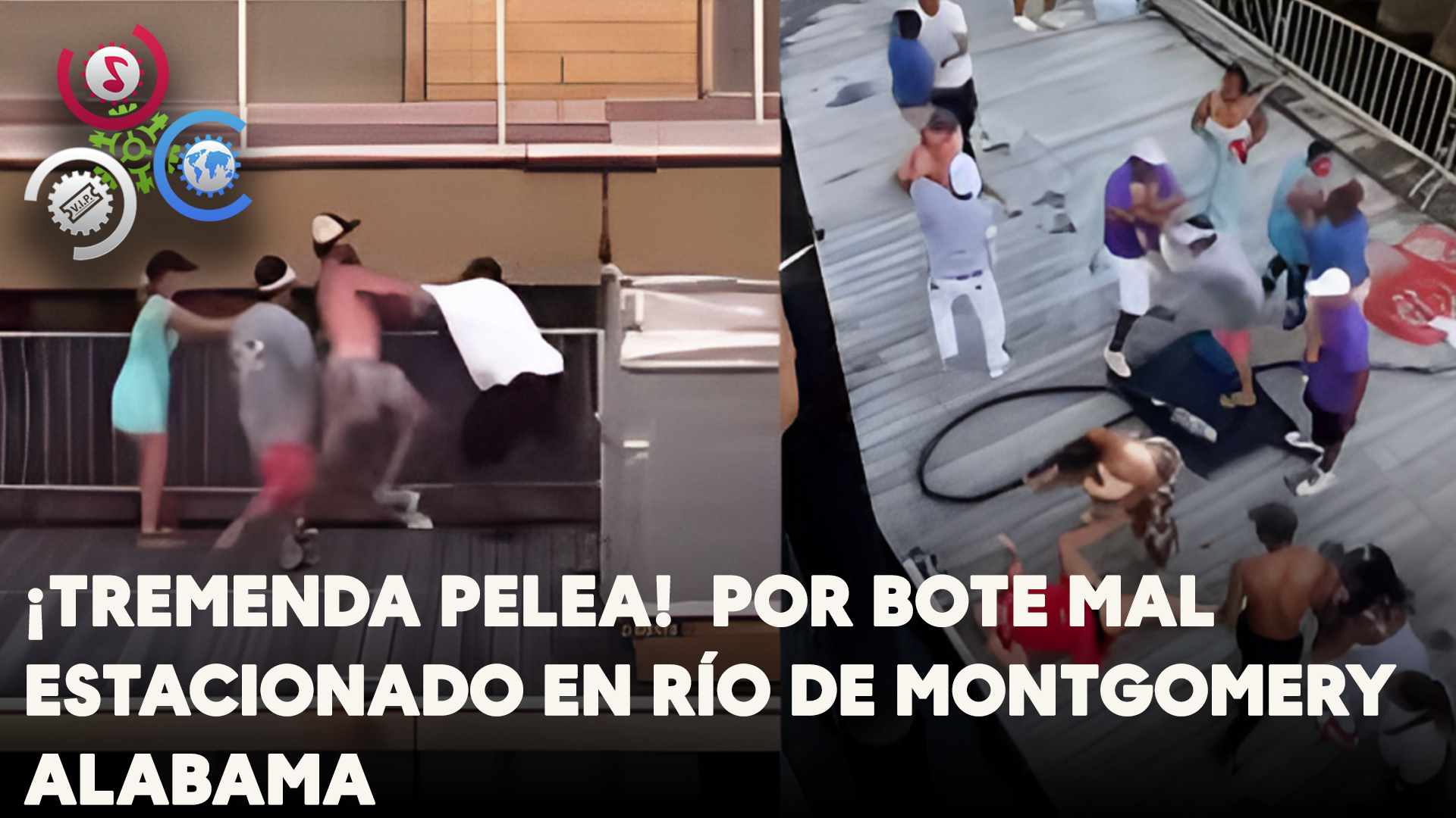 Tremenda Ataque Contra Un Empleado:  Por Bote Mal Estacionado En Río De Montgomery Alabama