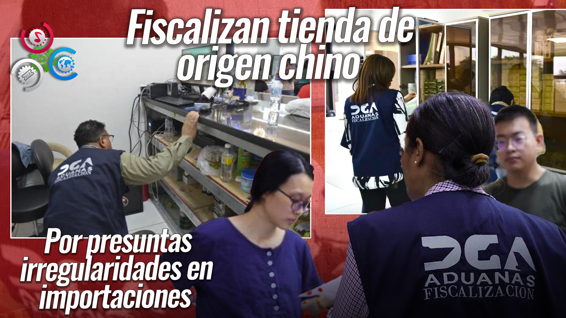 Aduanas Fiscaliza Tienda De Origen Chino En Santo Domingo Oeste