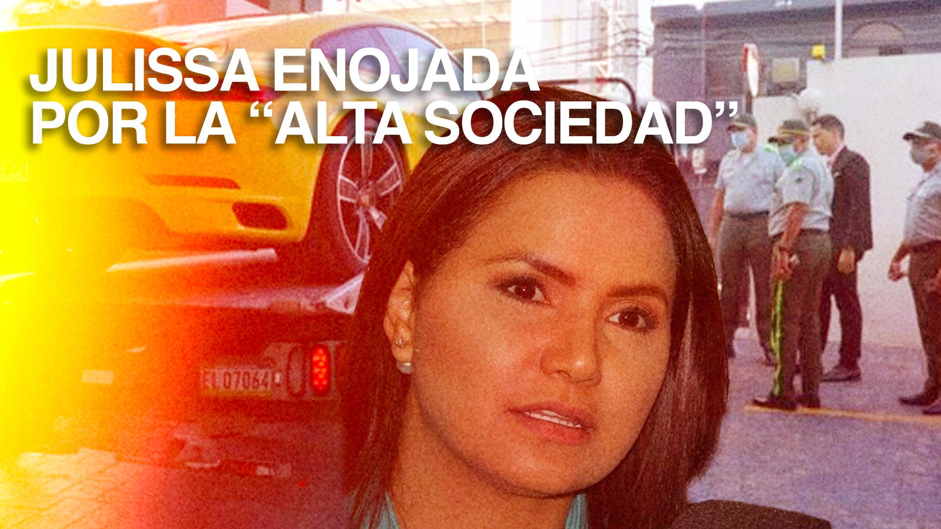 Atrapan Al Conductor Del Porsche Amarillo Y La Policía Lo Cuida Por Ser De “alta Sociedad”