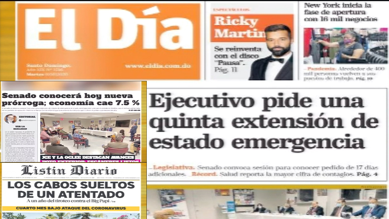 Infórmate Con Las Portadas De Los Principales Periódicos De Hoy 9 De Junio Del 2020